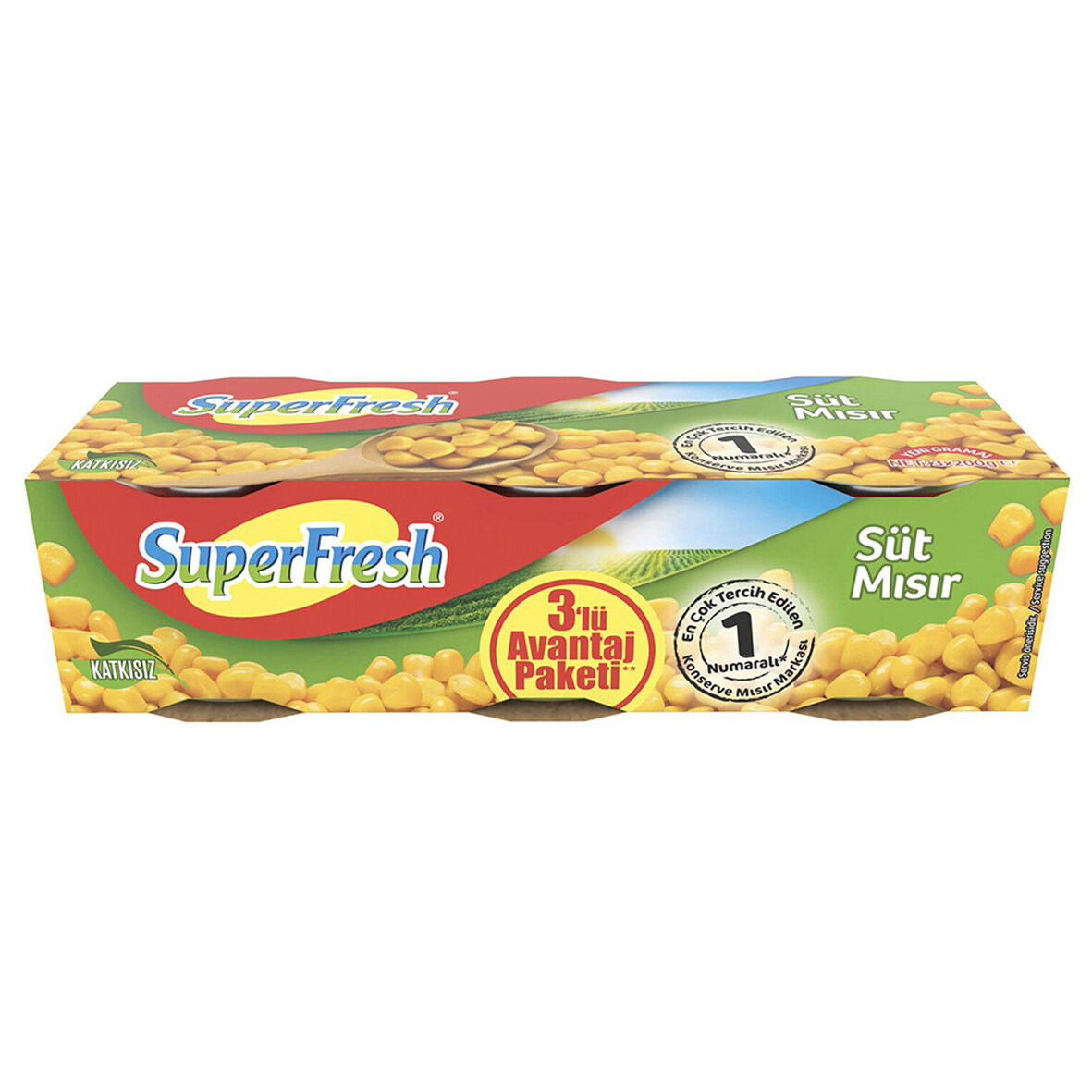 Superfresh Mısır 3X200 G