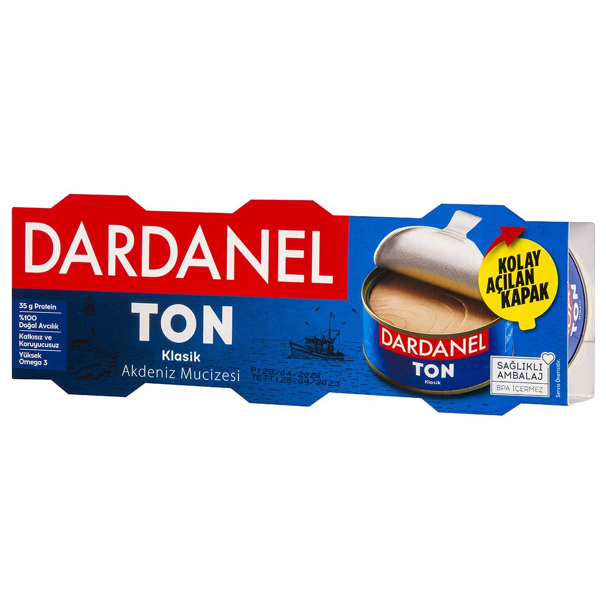 Dardanel Ayçiçekyağlı Ton Balığı 3X75 G