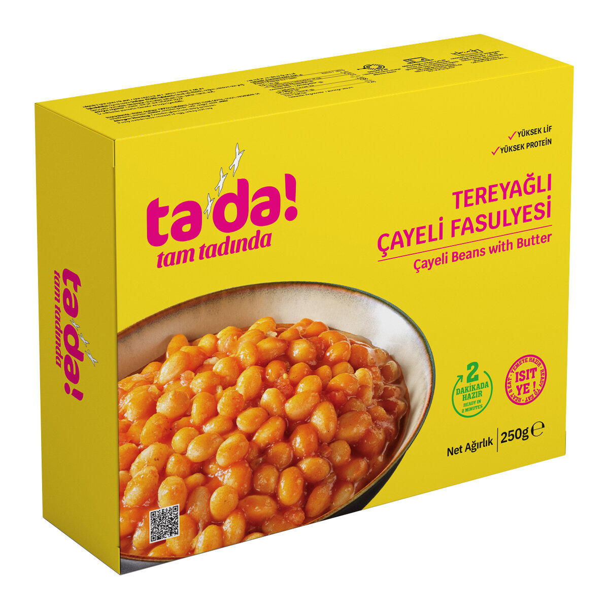 Tada Tereyağlı Çayeli Fasulyesi 250G