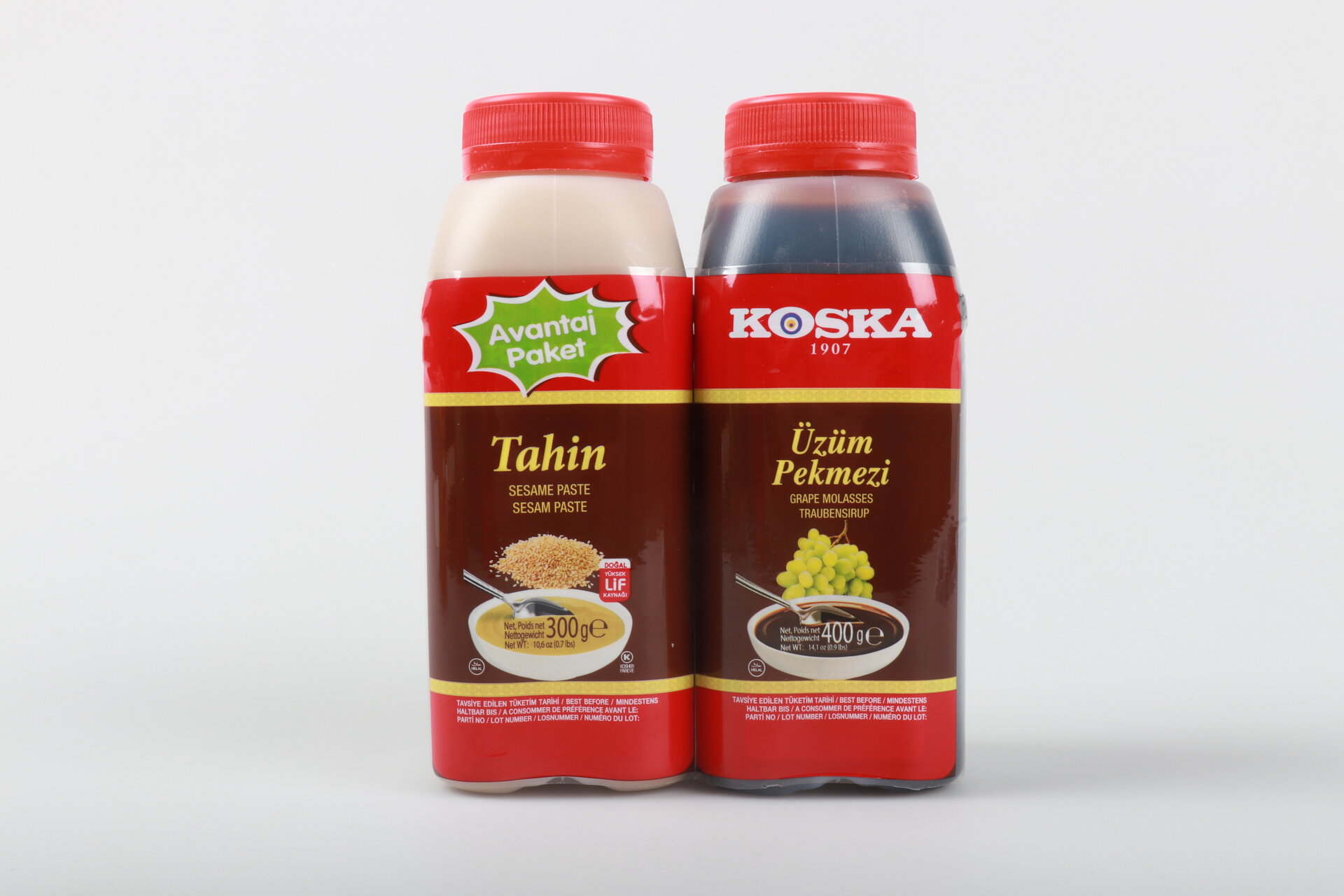 Koska Pekmez 400 G + Tahın 300 G Ikılı Set