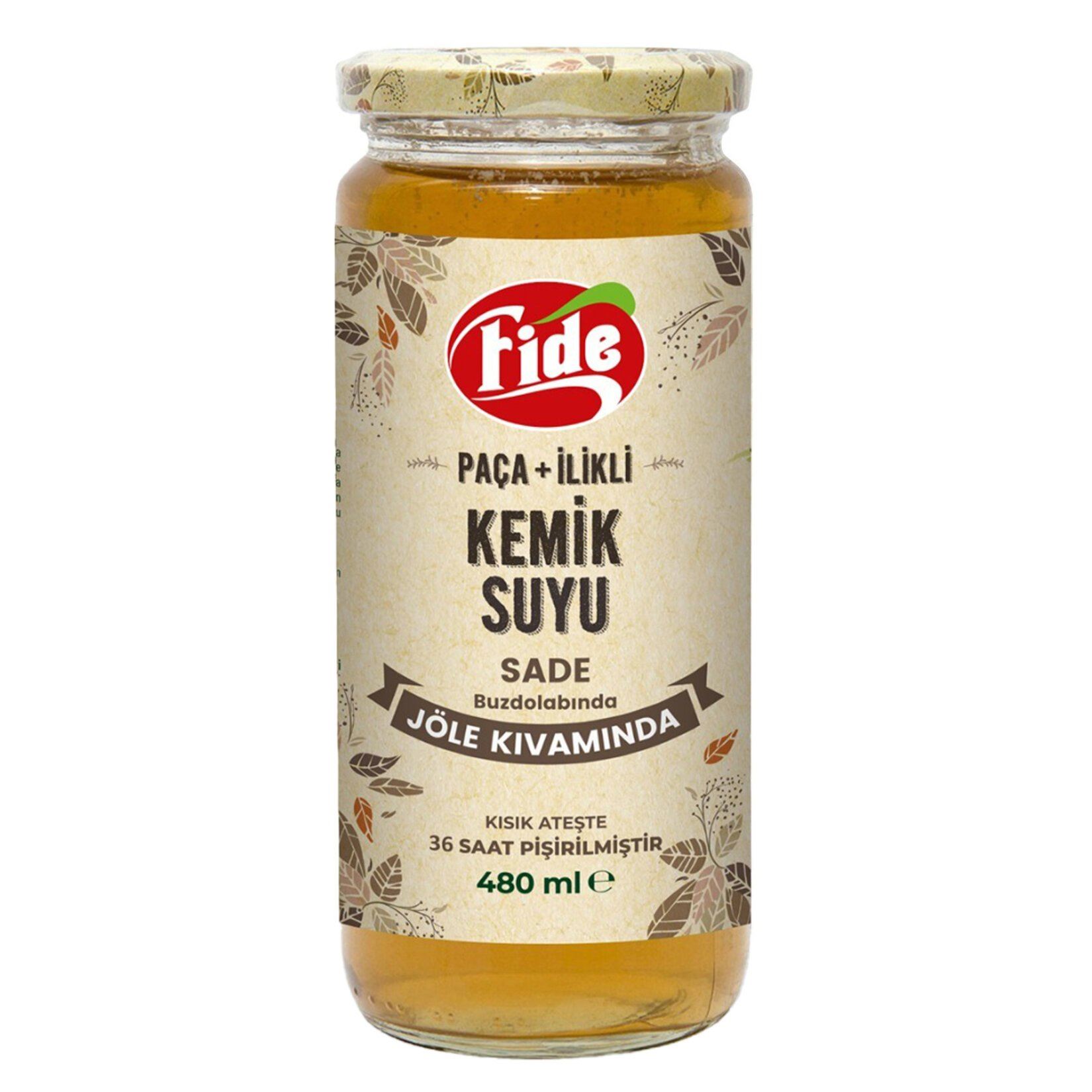 Fide Paça+İlikli Kemik Suyu Jöle Kıvam.Sebze.480Ml