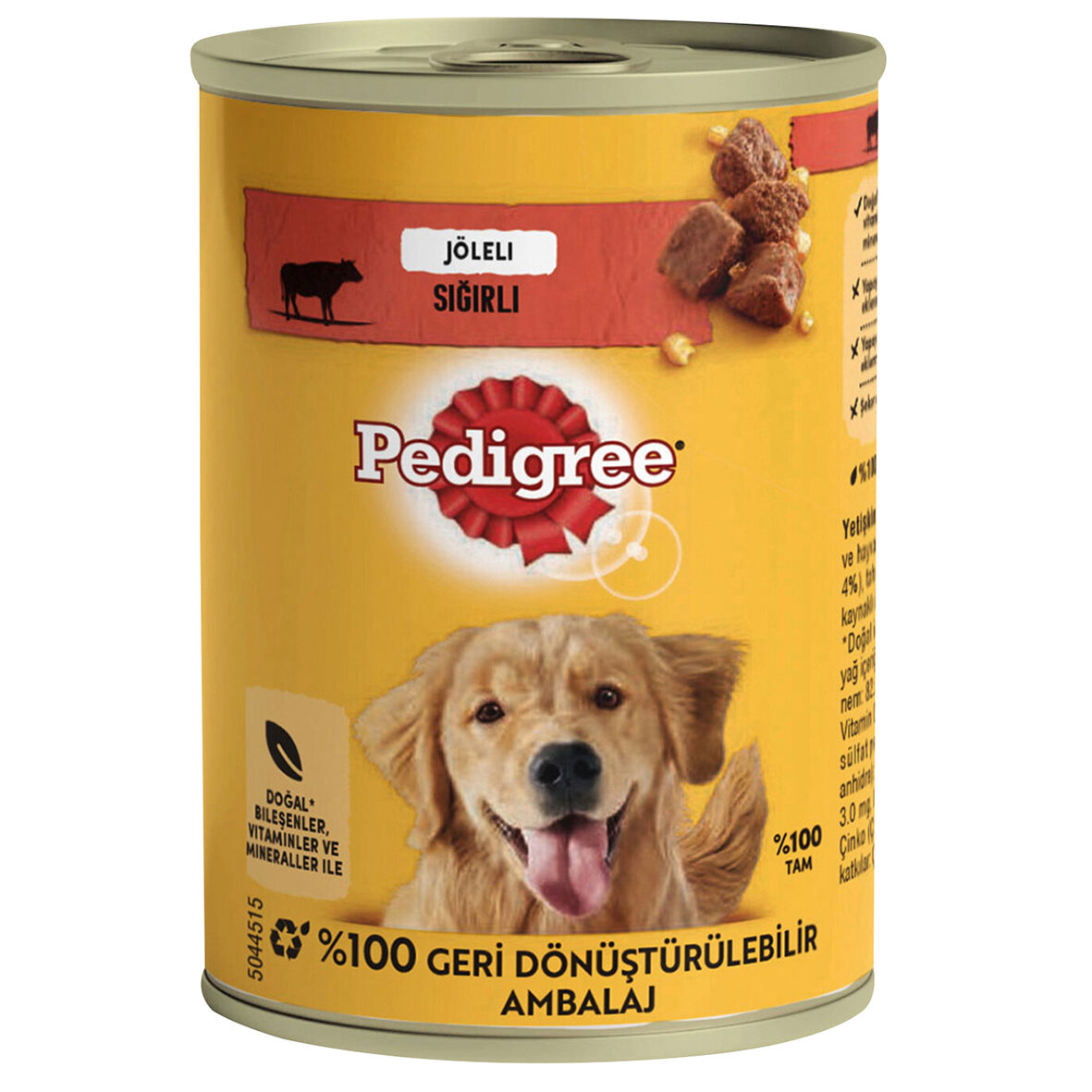 Pedıgree Biftekli Köpek Konservesi 400 G