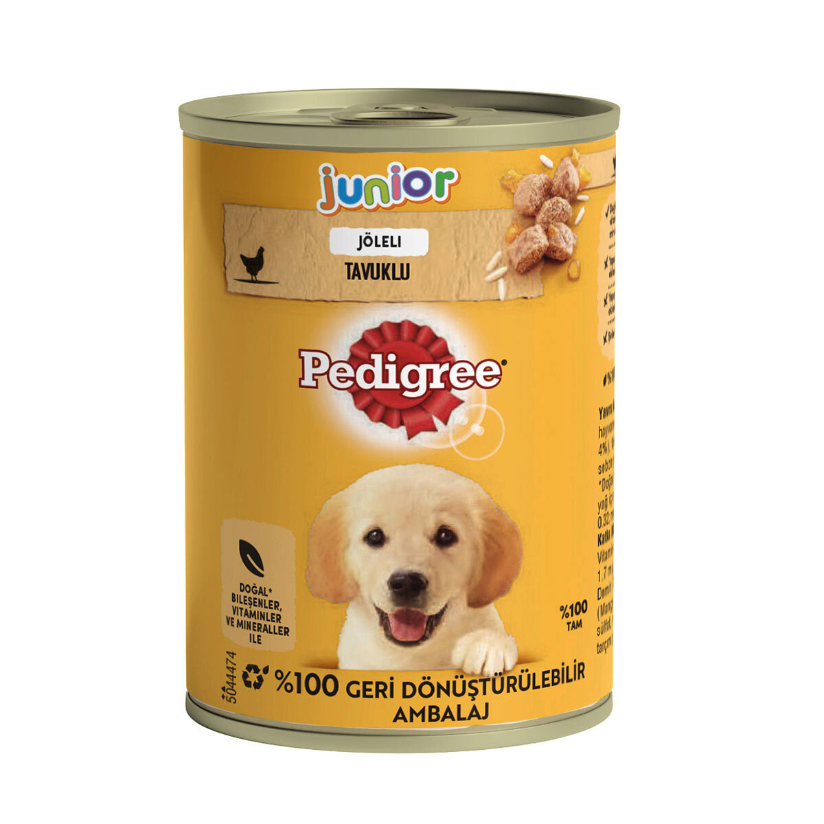 Pedıgree Tavuklu Yavru Köpek Konserve 400 G