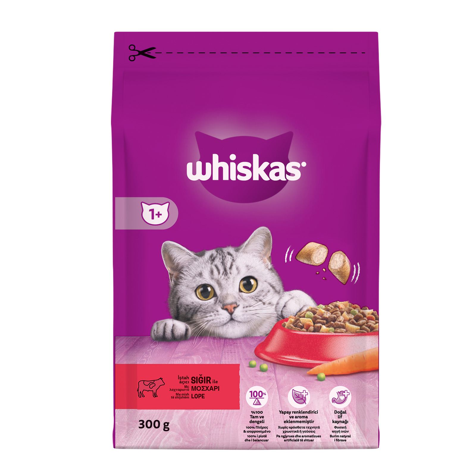 Whıskas Biftek Ve Havuçlu Kuru Kedi Maması 300 G