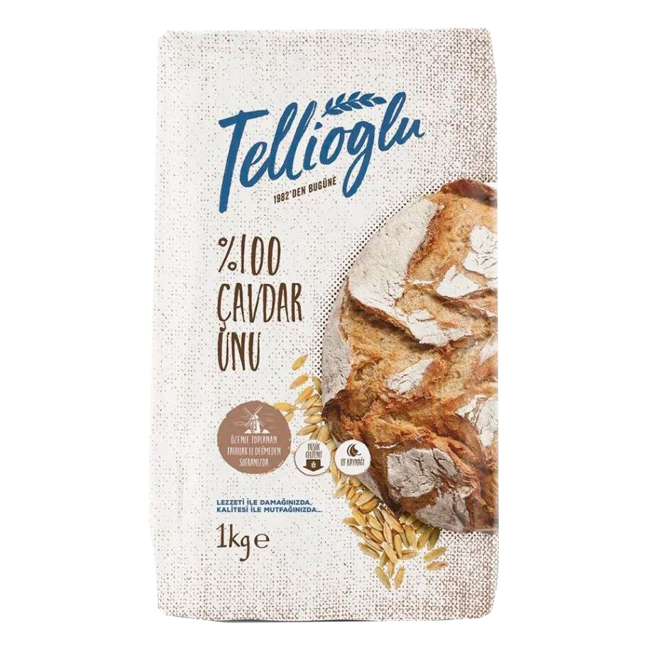 Tellioğlu %100 Çavdar Unu 1Kg