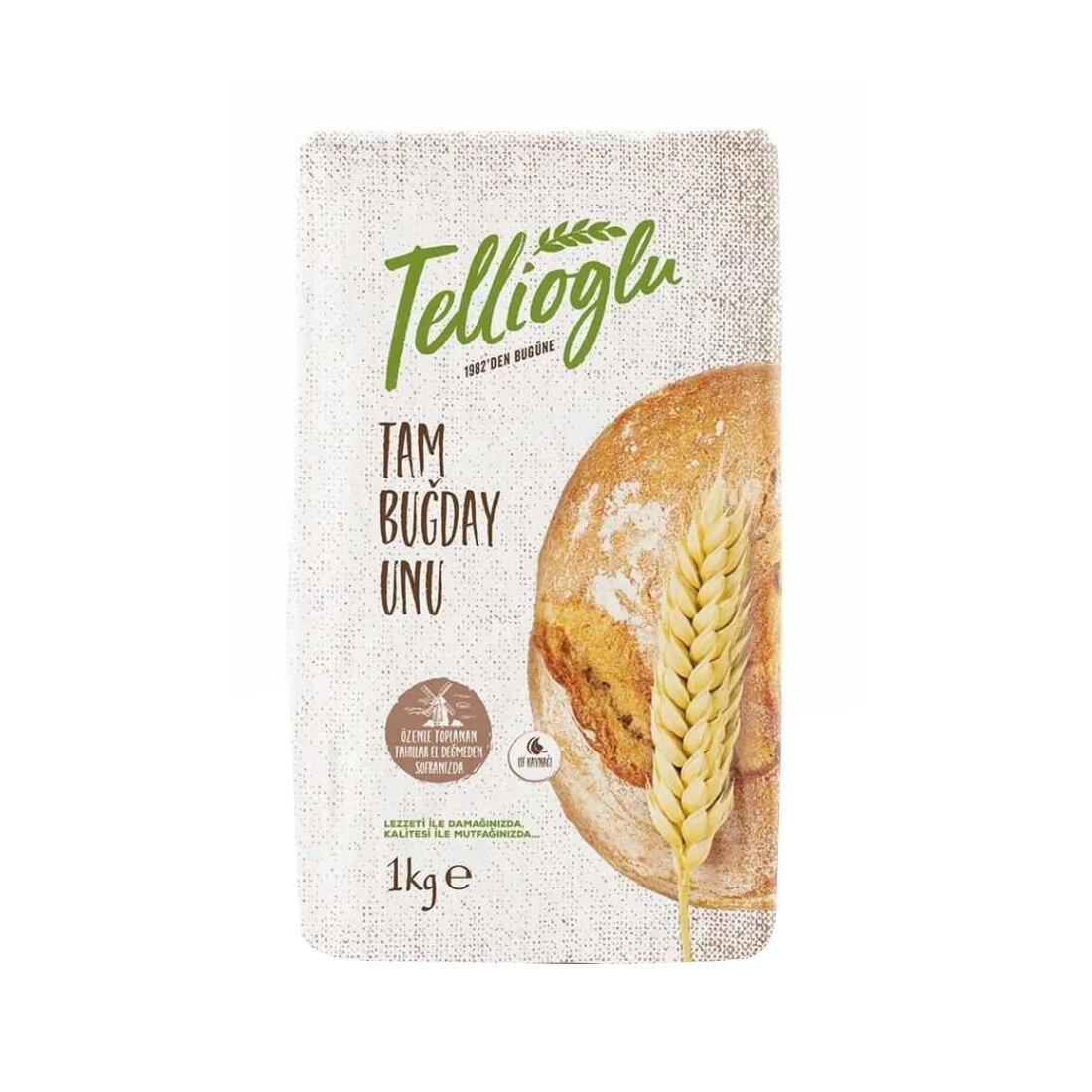 Tellioğlu Tam Buğday Unu 1 Kg