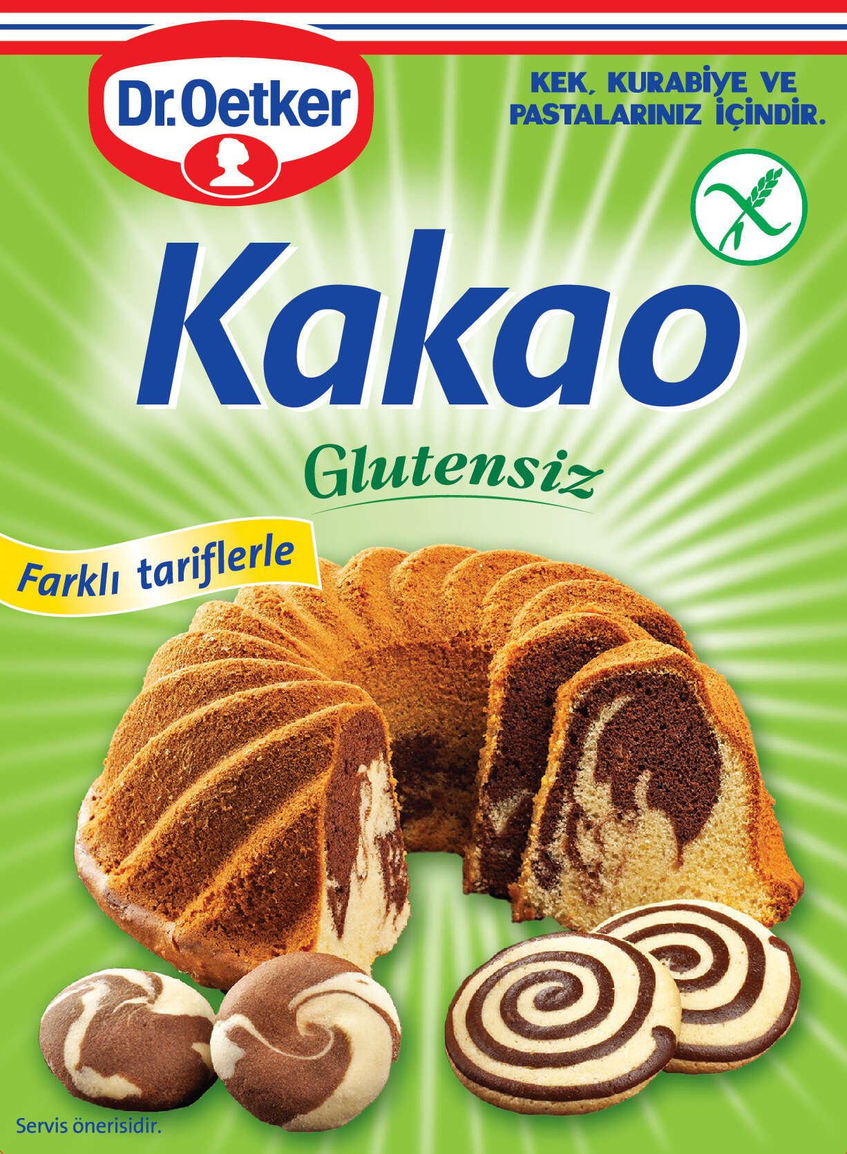 Dr.Oetker Glutensiz Kakao 70 G