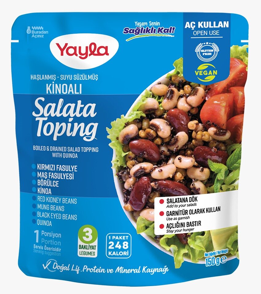 Yayla Kinoalı Salata Toping 150 G