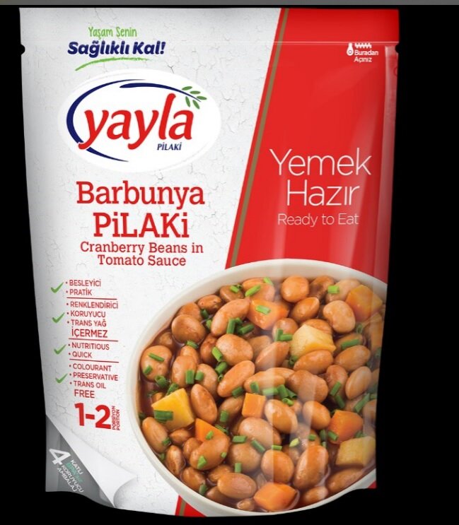 Yayla Yemek Hazır Barbunya Pilaki 400 G
