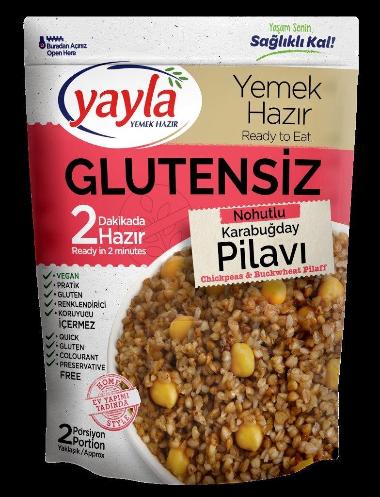 Yayla Glutensiz Nohutlu Karabuğday Pilavı 250 G