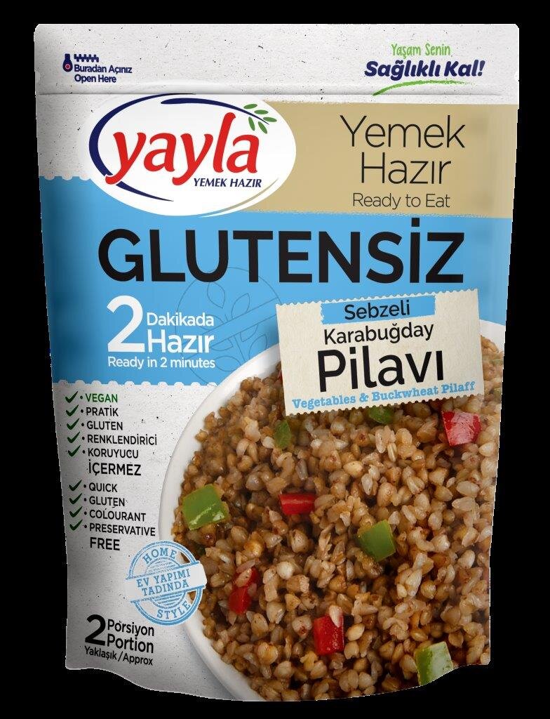 Yayla Glutensiz Sebzeli Karabuğday Pilavı 250 G