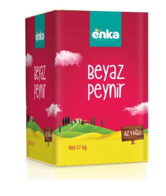 Enka Az Yağlı Kültürlü Beyaz Peynir 17 Kg