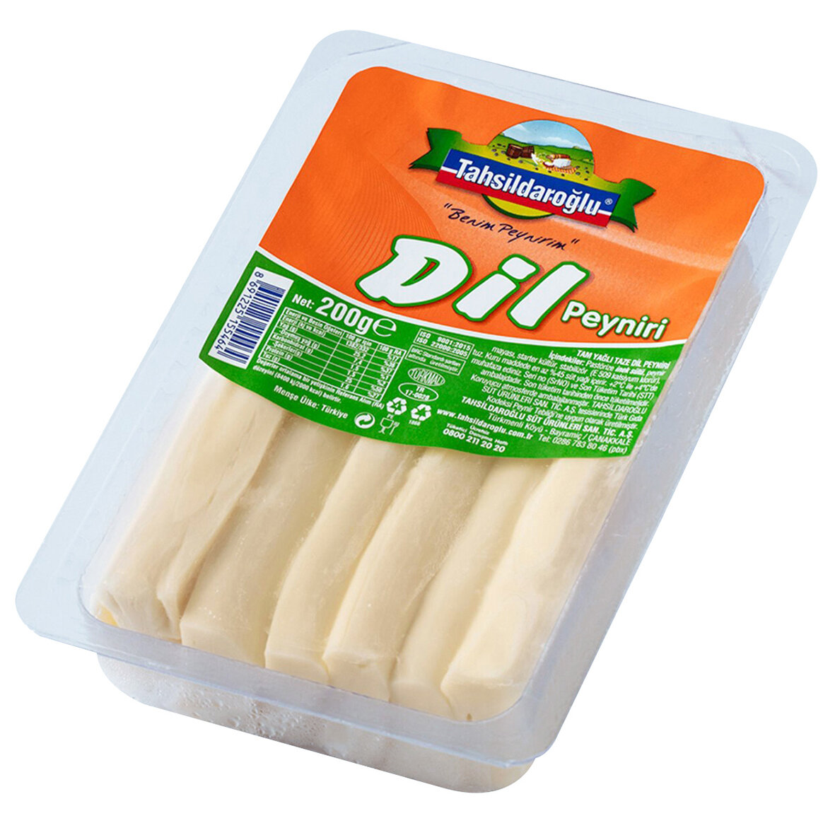 Tahsildaroğlu Taze Tam Yağlı Dil Peyniri 200 G