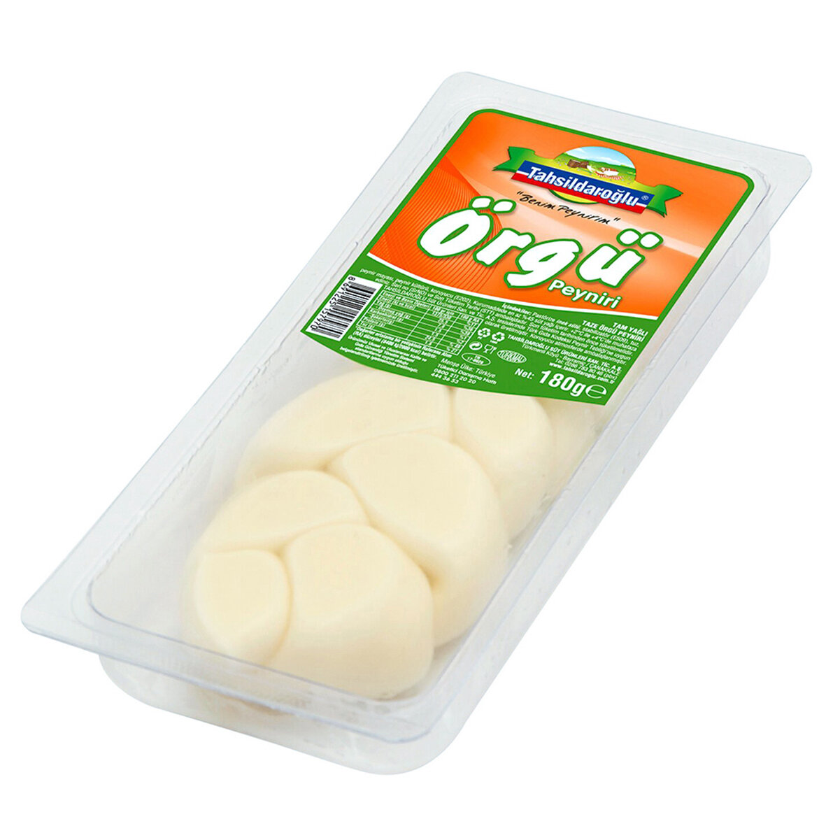 Tahsildaroğlu Taze Tam Yağlı Örgü Peyniri 180 G