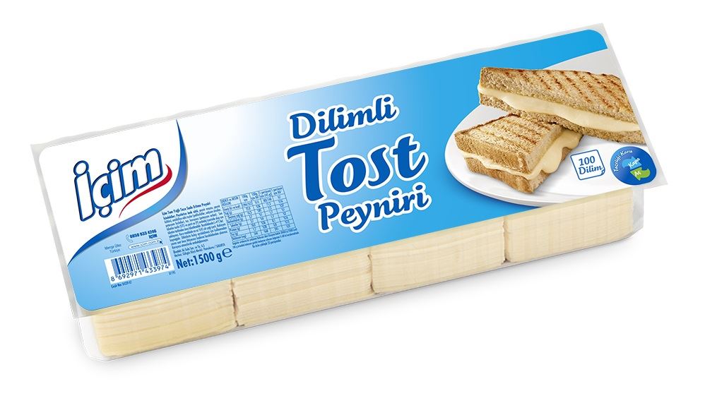 İçim Dilimli Tost Peyniri 1.500 G