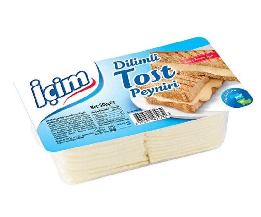 İçim Dilimli Tost Peyniri 500G