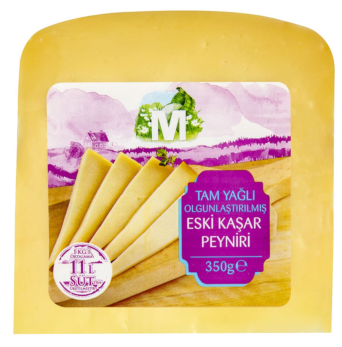 Migros Eski Kaşar Peyniri 350 G