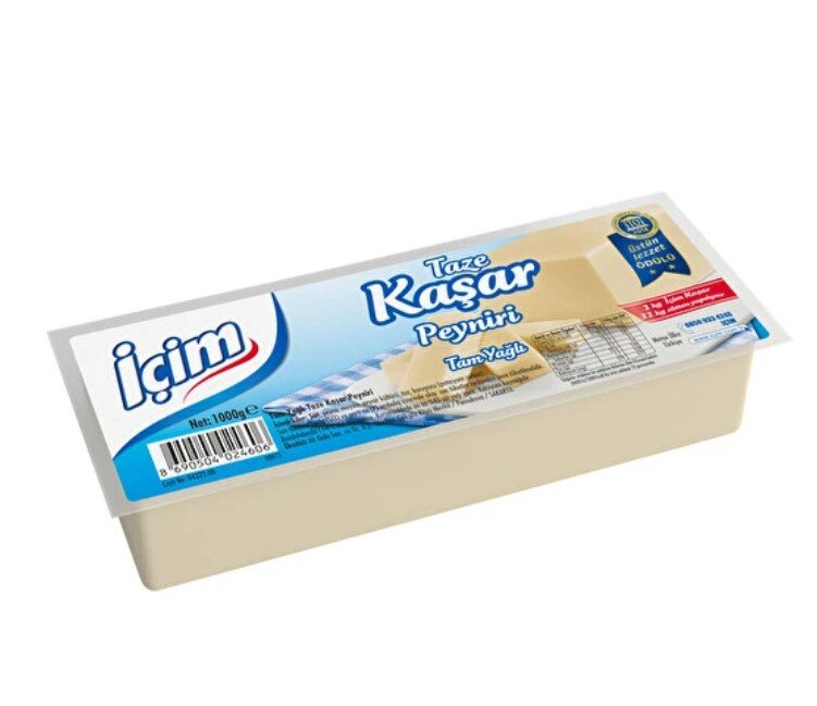 İçim Taze Kaşar Peyniri 1000 Gr.