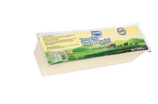 Zinde Blok Tost Peyniri 2Kg