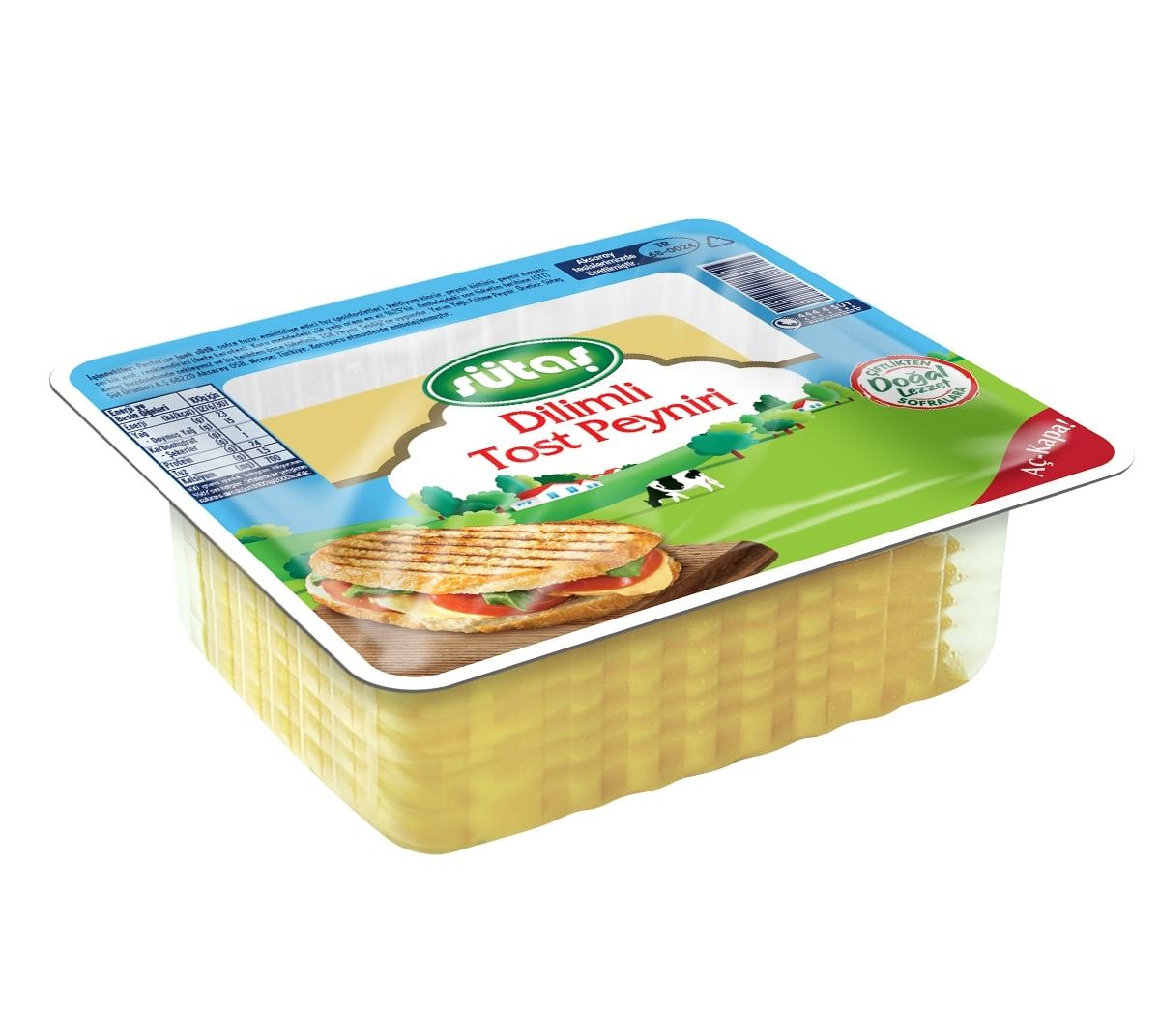 Sütaş Tost Peyniri Dilimli 200 G