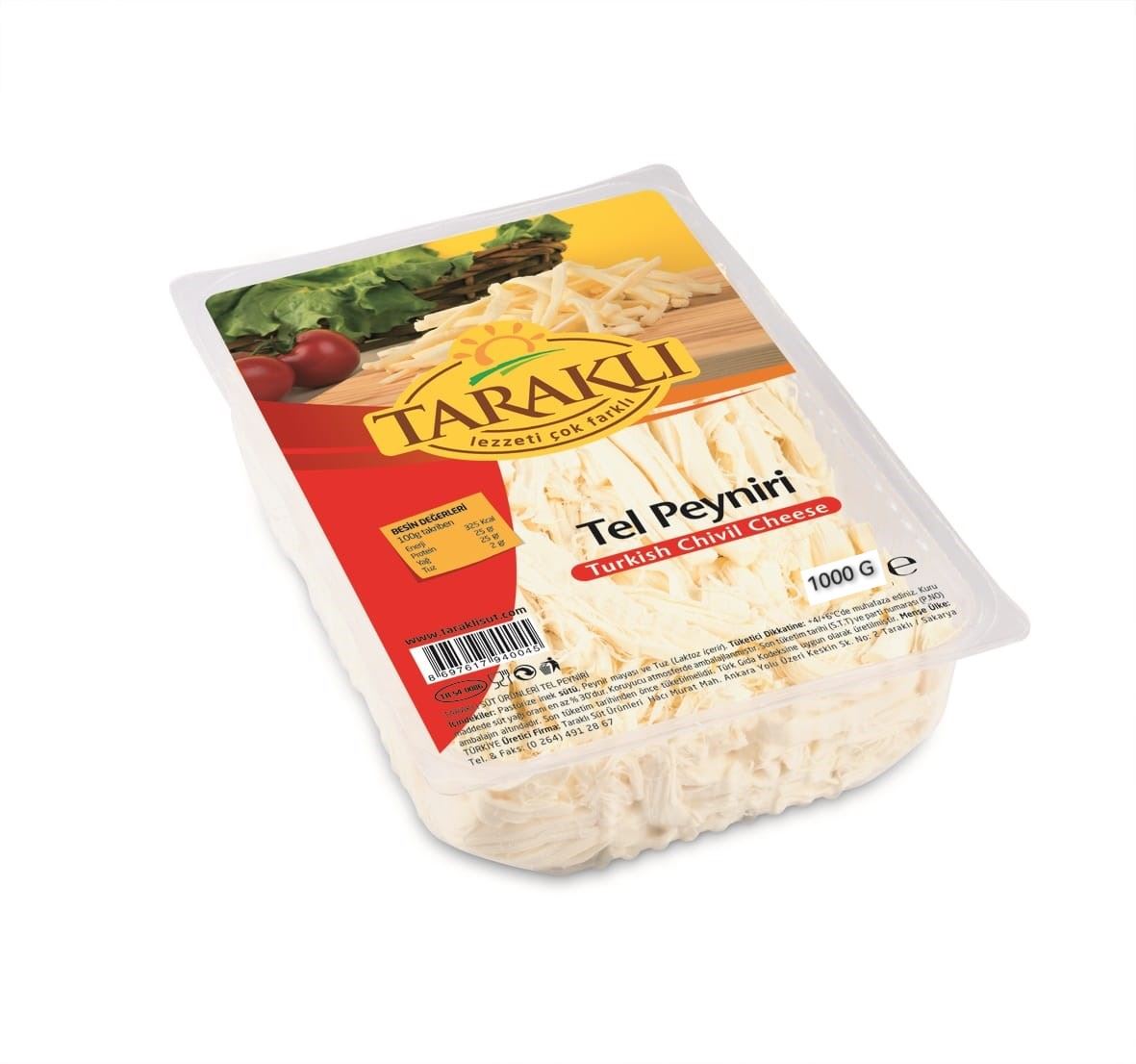 Taraklı Tam Yağlı Tel Peynırı 1 Kg