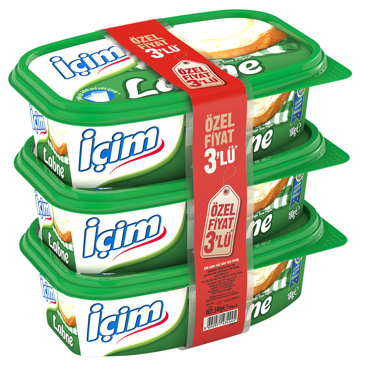 İçim Labne 3X180g