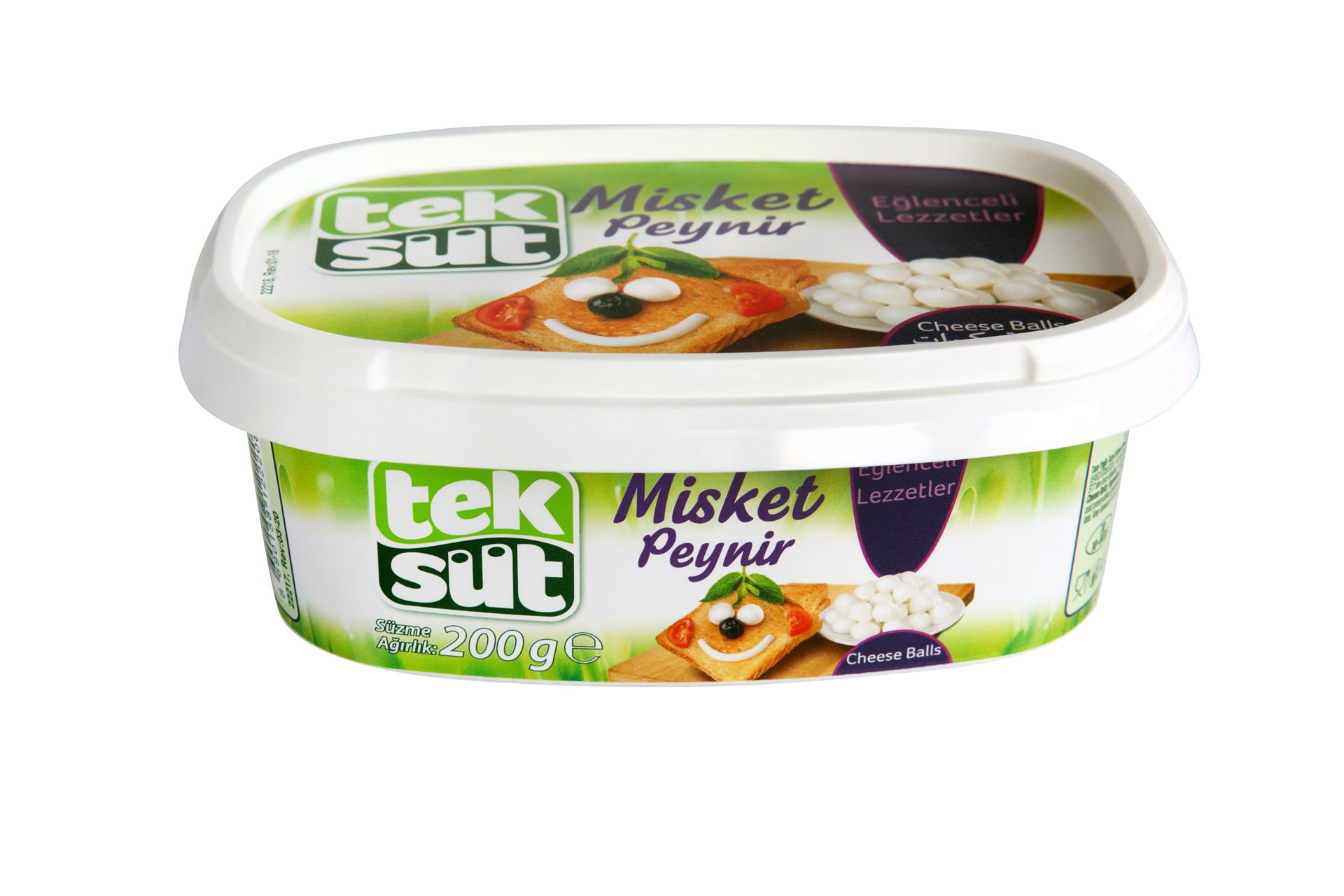 Teksüt Misket Peyniri 200 Gr