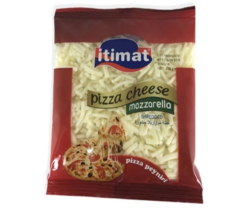 İtimat Rende Mozzarella Peyniri Donuk 2000 G