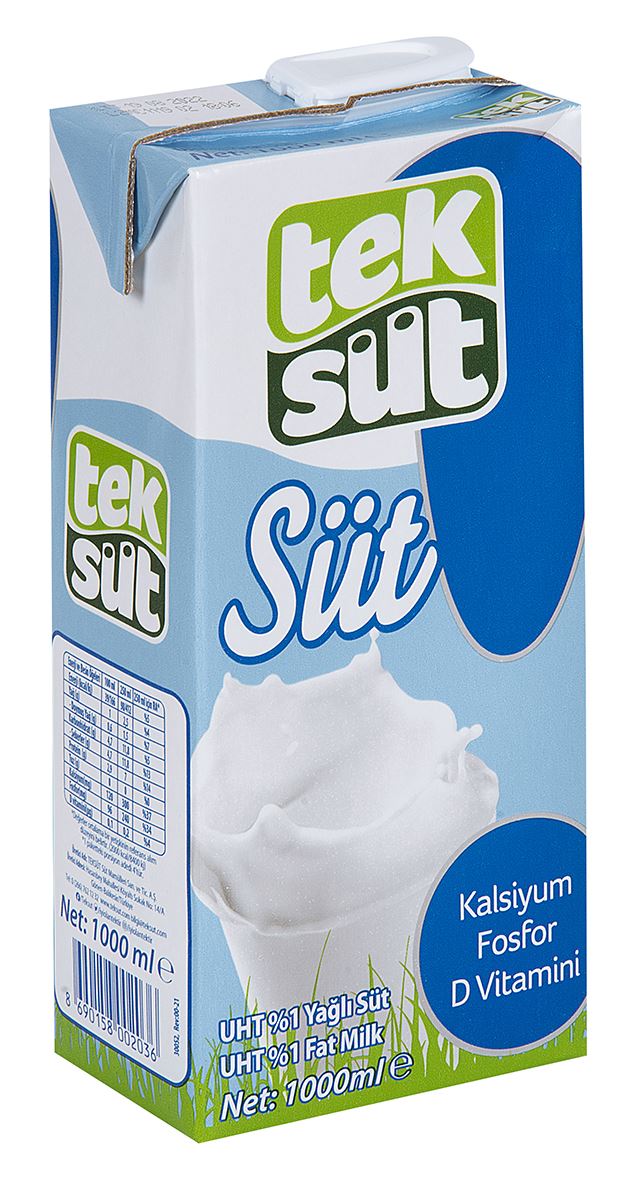 Teksüt Uht % 1 Yağlı Süt 1000 Ml