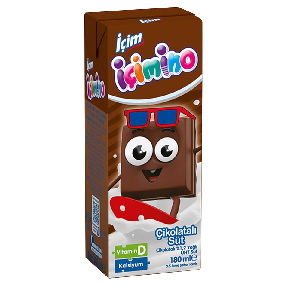 İçim İçimino Çikolatalı Süt 180 Ml