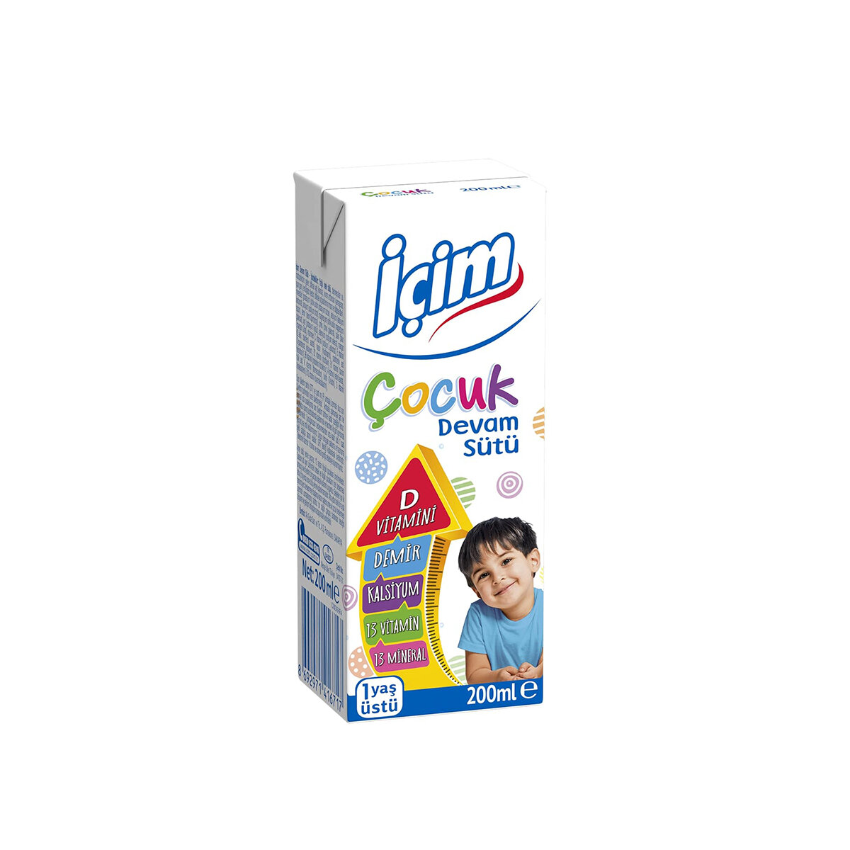 İçim Çocuk Devam Sütü 200Ml