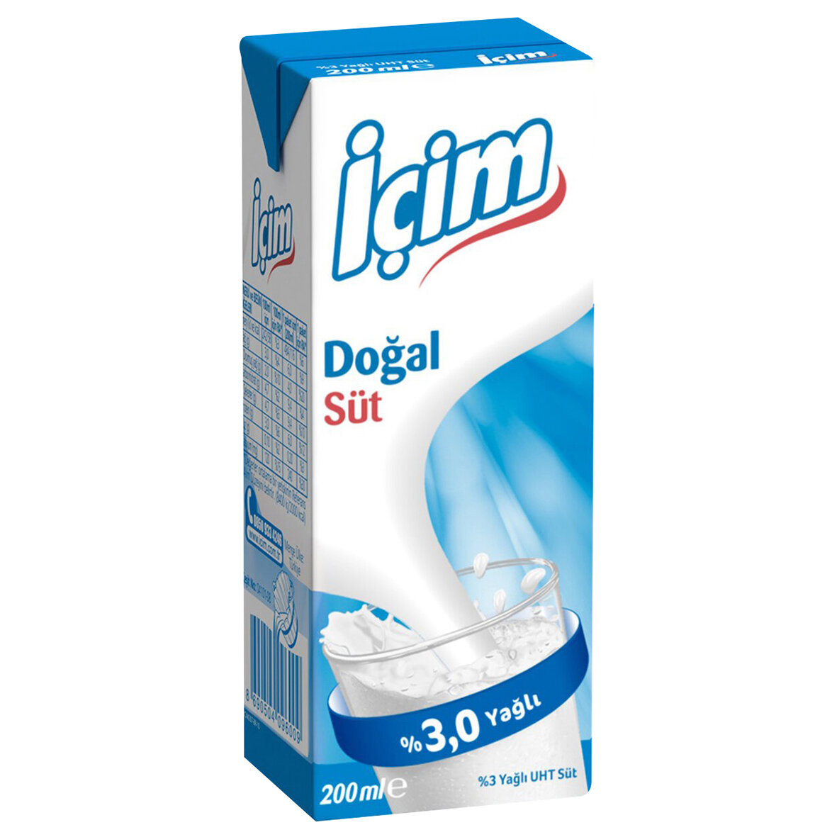 İçim Süt 200 Ml.