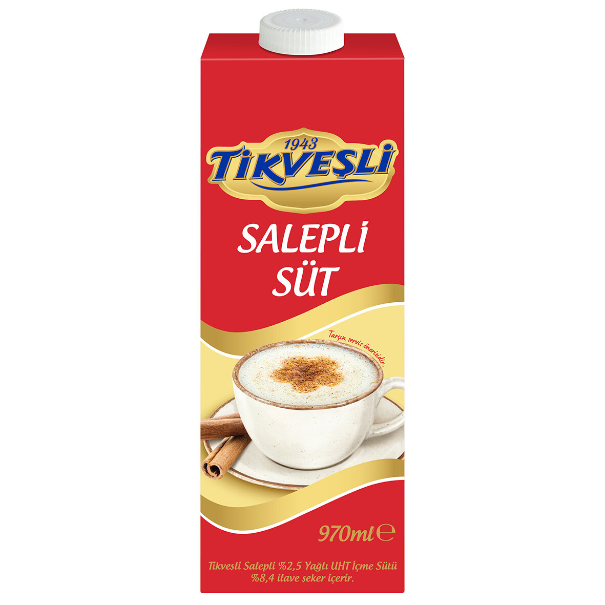 Tikveşli Hazır Salep 970 Ml