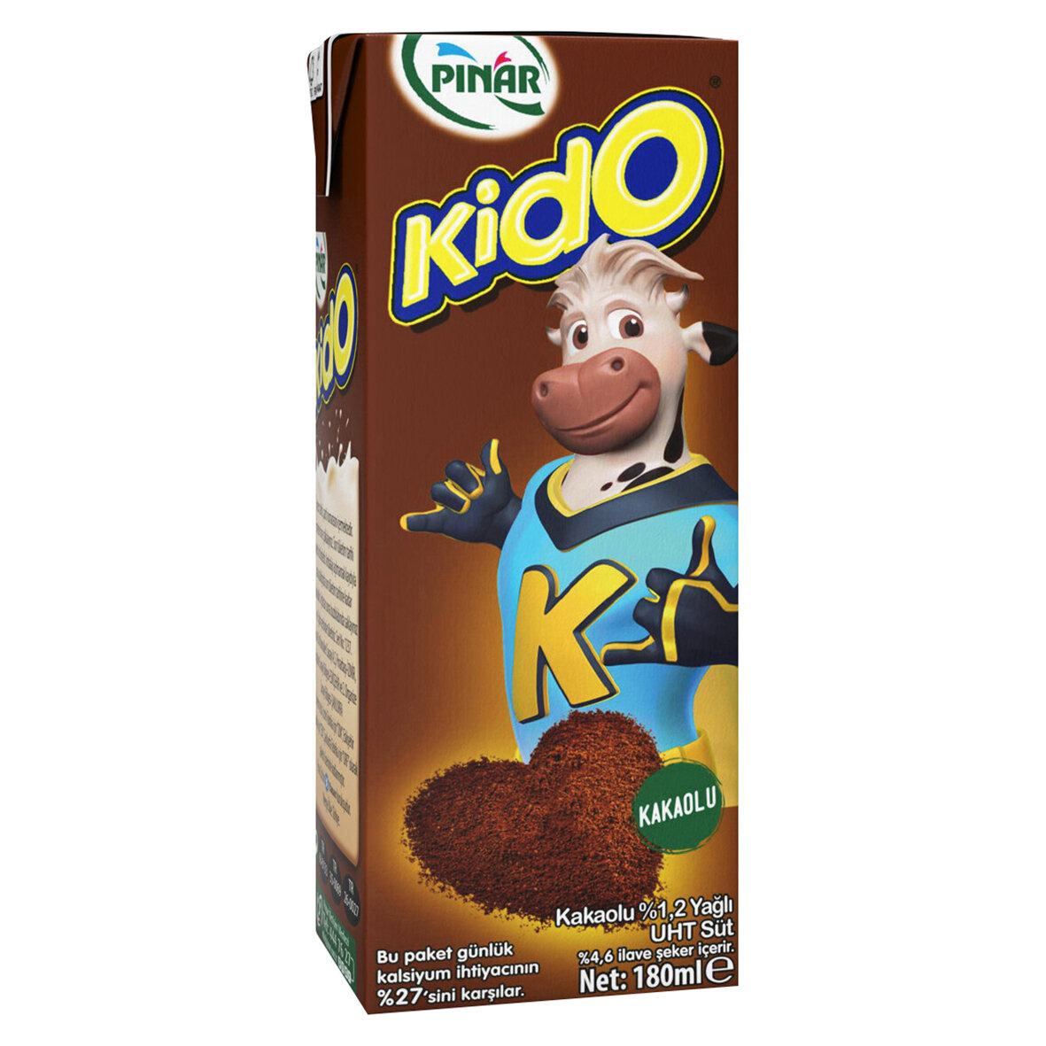 Pınar Kido Kakaolu Süt 180 Ml