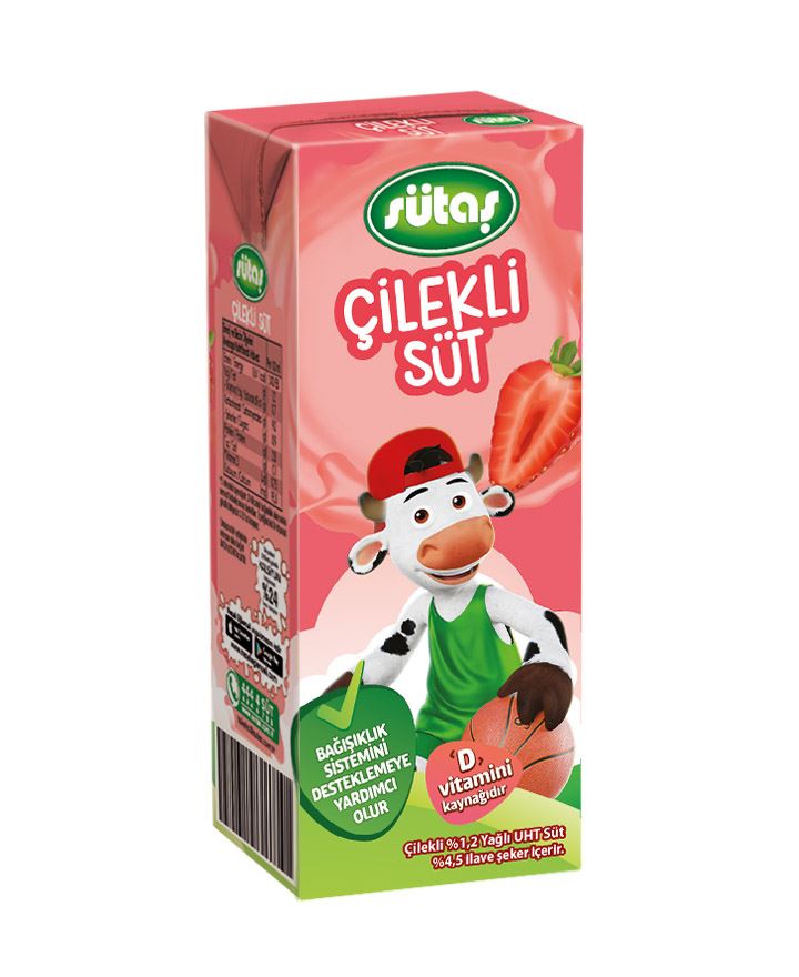 1/5 Çilekli Uht Süt
