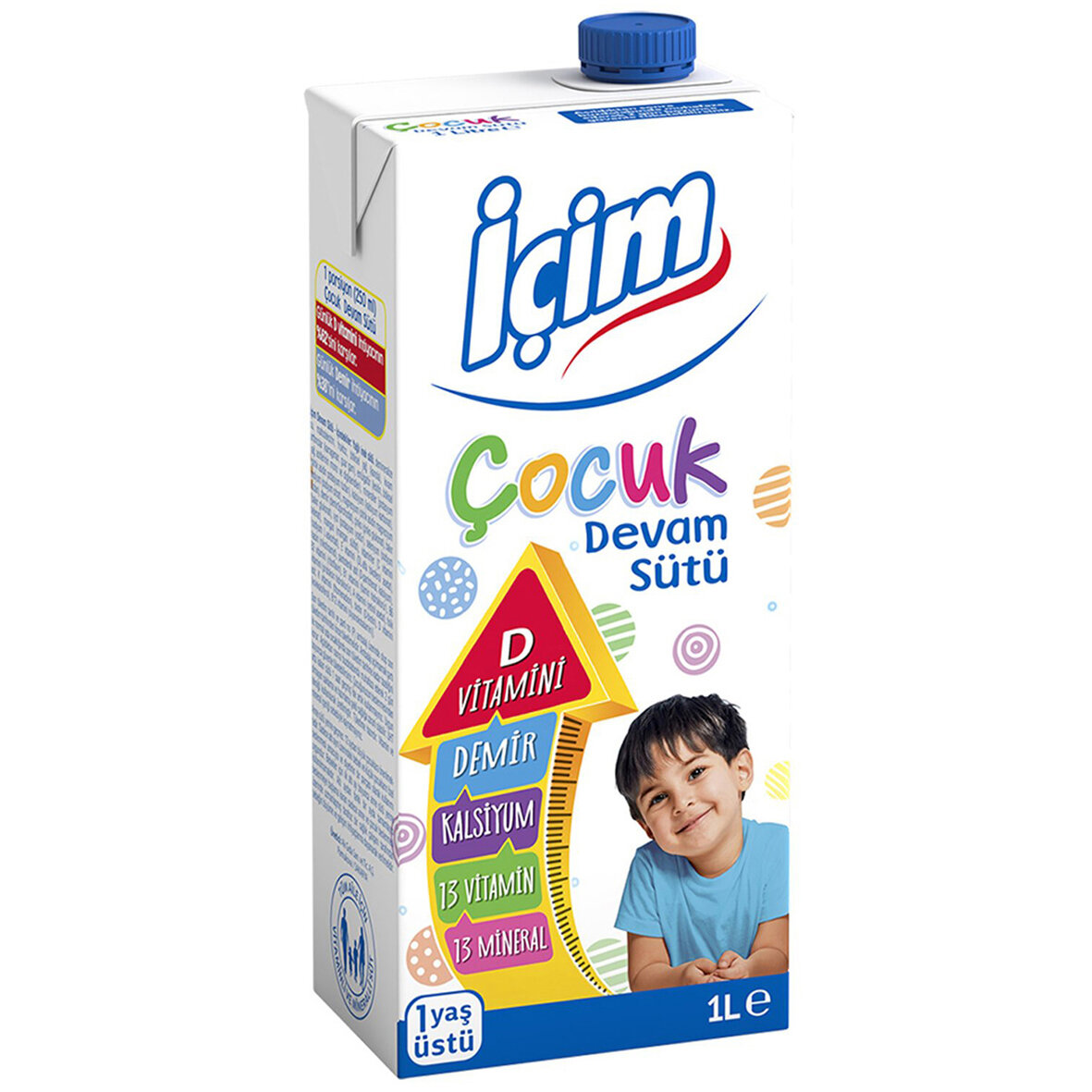 İçim Çocuk Devam Sütü 1L