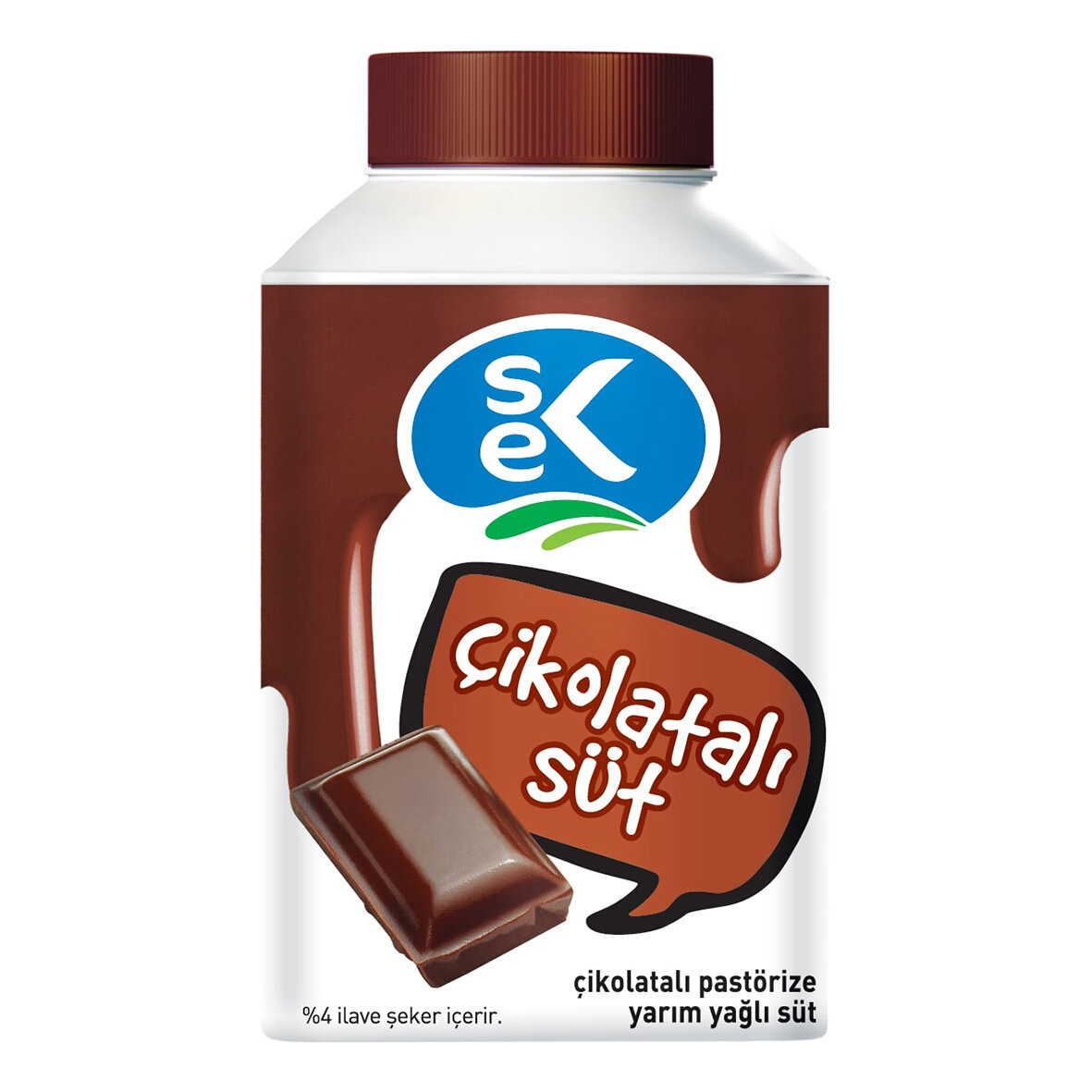 Sek Çikolatalı Pastörize Süt 200Ml