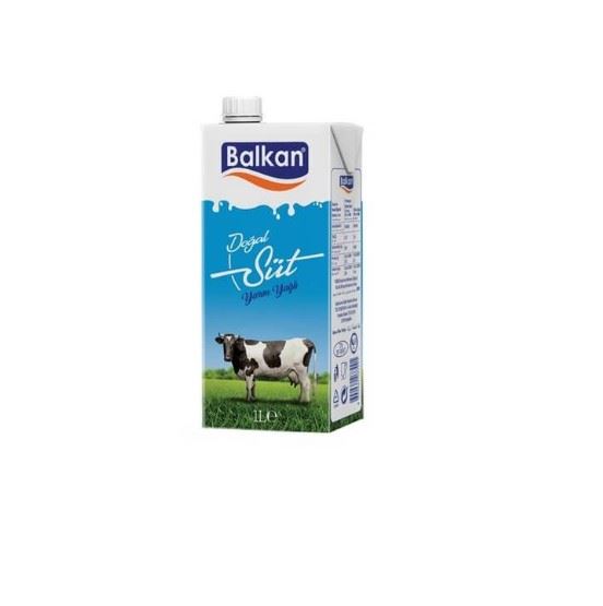 Balkan Yarım Yaglı Uht Sut 1 L