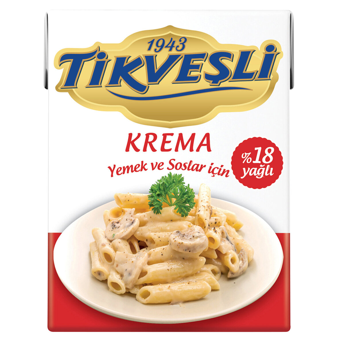 Tikveşli %18 Yağlı Krema 200 Ml