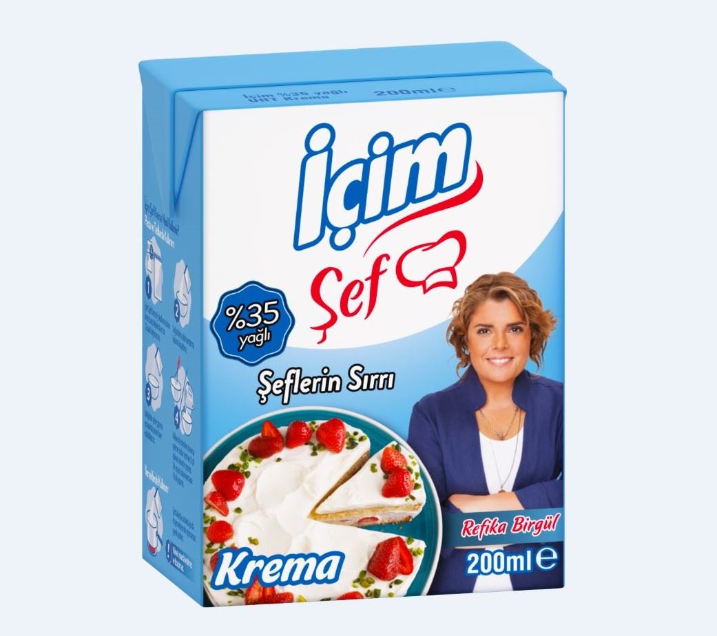 İçim Şef %35 Yağlı Krema 200 Ml