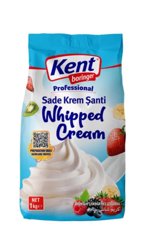 Kent Boringer Krem Şanti Sade 1 Kg