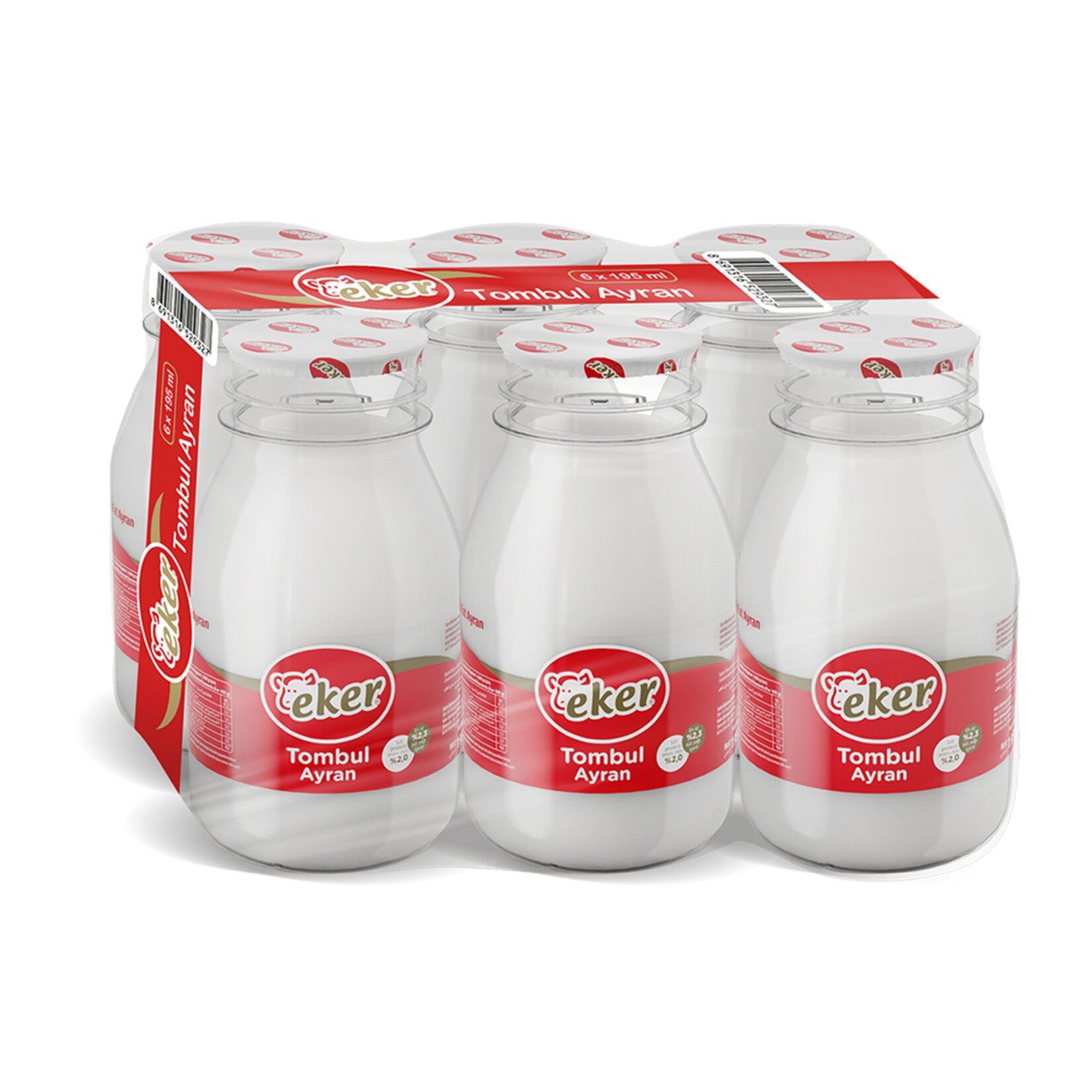 Eker Tombul Ayran 6*195 Ml