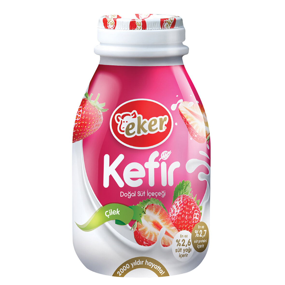 Eker Çilekli Kefir 200 Ml