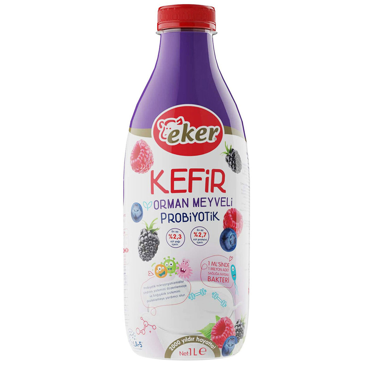 Eker Orman Meyveli Kefir 1L