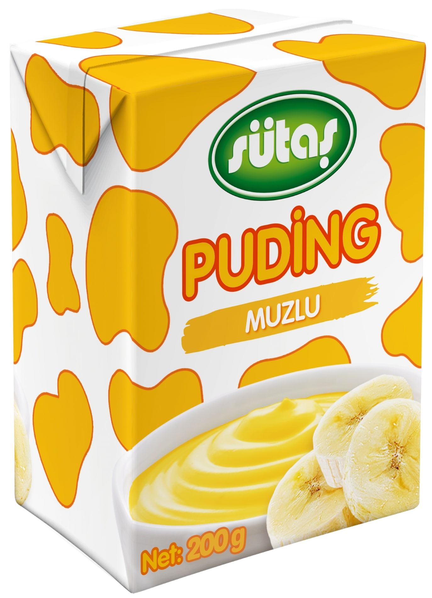 Sütaş Muzlu Puding Uht 200 G