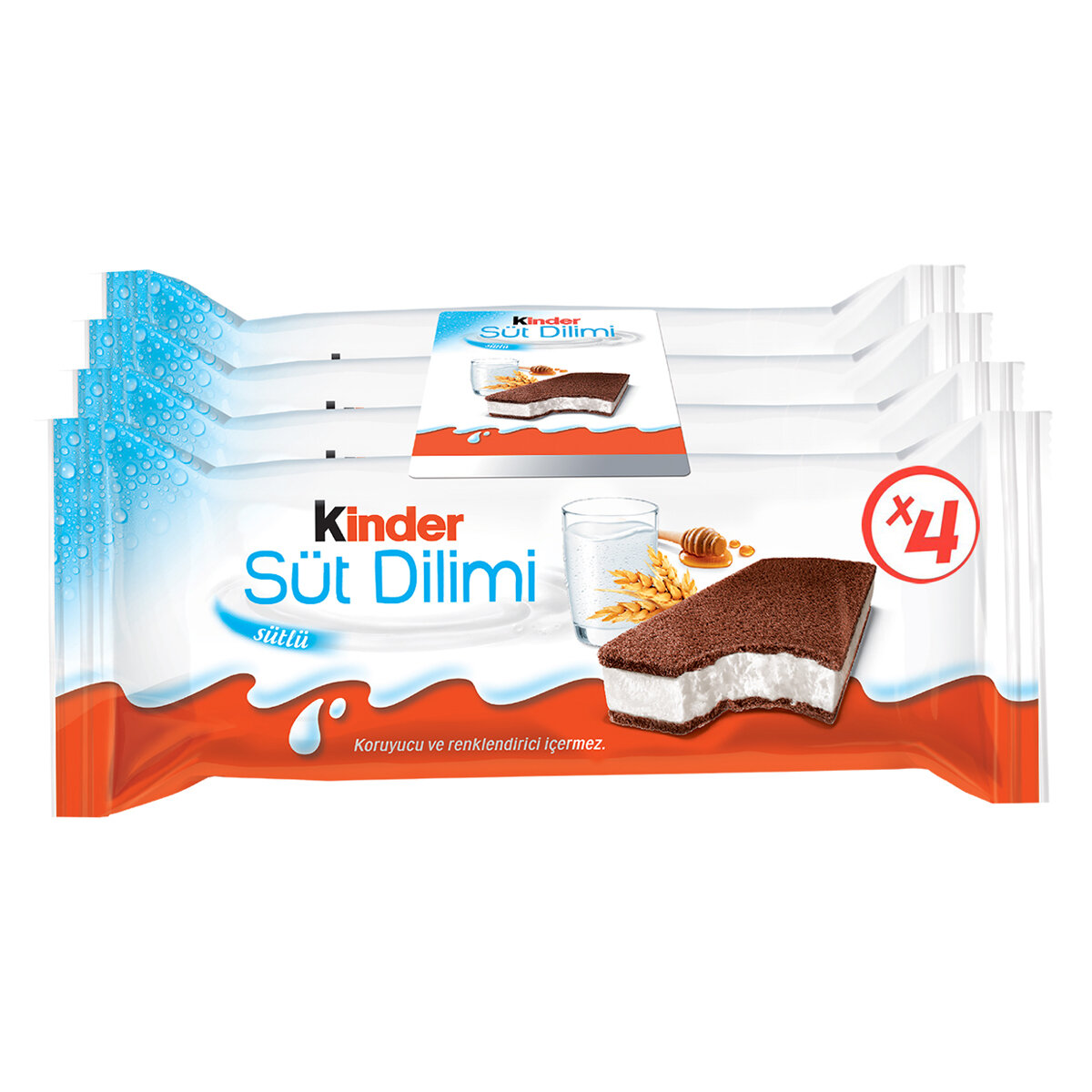 Kınder Süt Dılımı 4*28 G