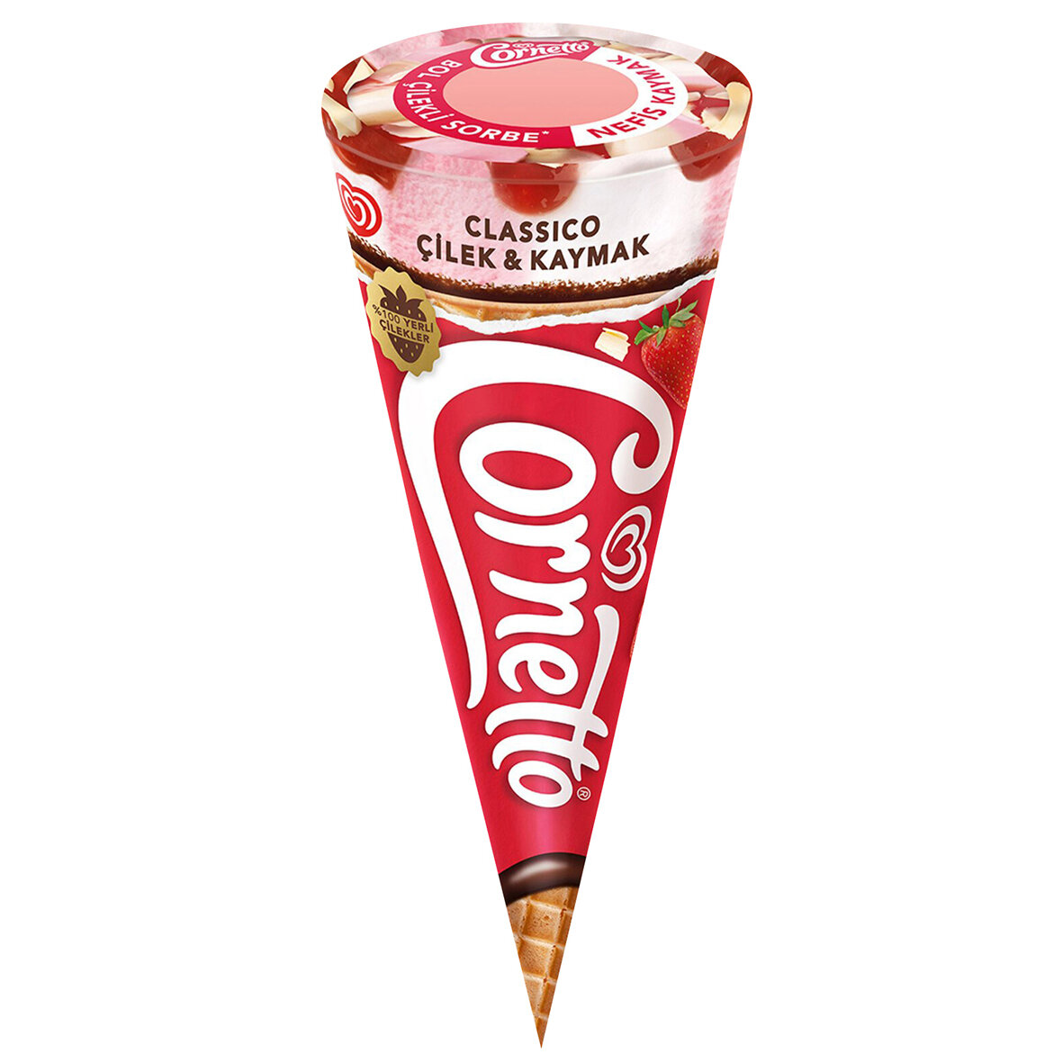 Cornetto Classıco Çilek 120Ml