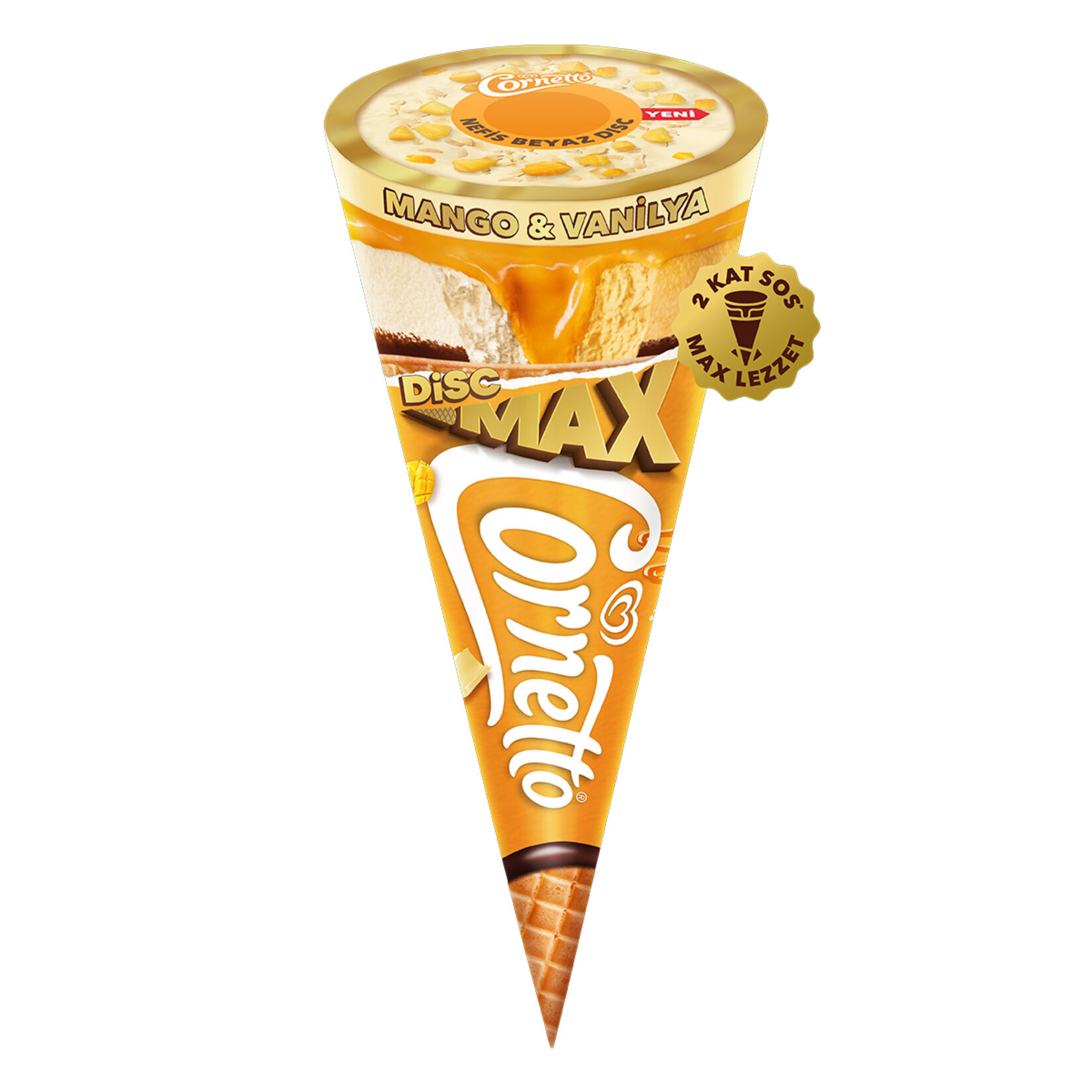 Algida Cornetto Dısc Max Mango 130 Ml