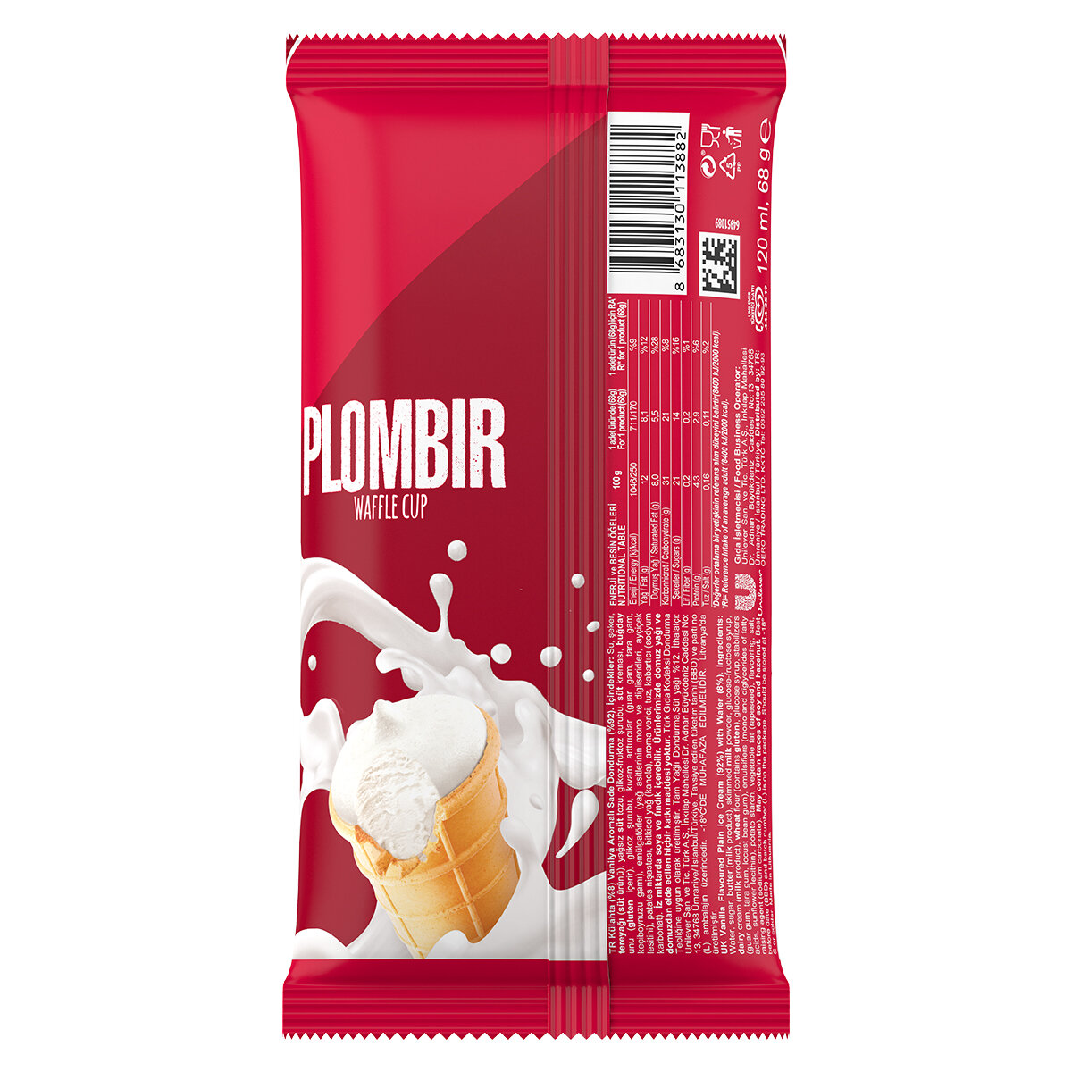 Algida Plombır 120Ml