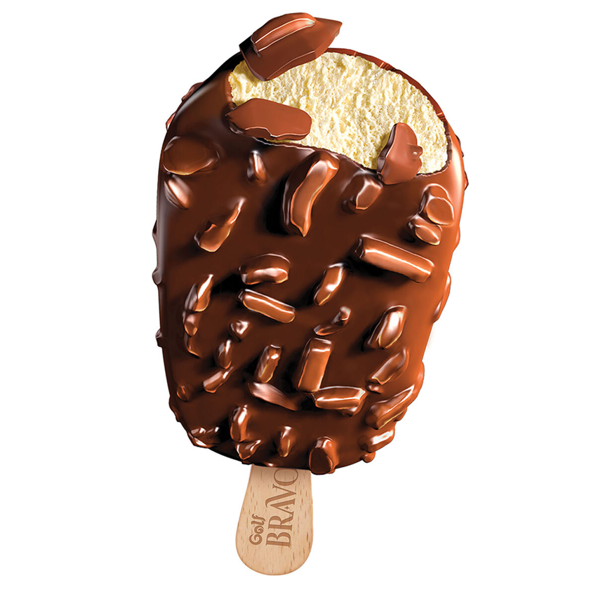 Golf Bravo Belçika Çikolatalı Badem 100 Ml